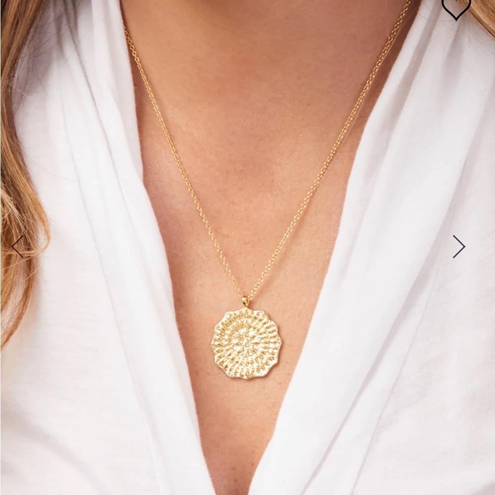 Gorjana Mosaic Coin Necklace